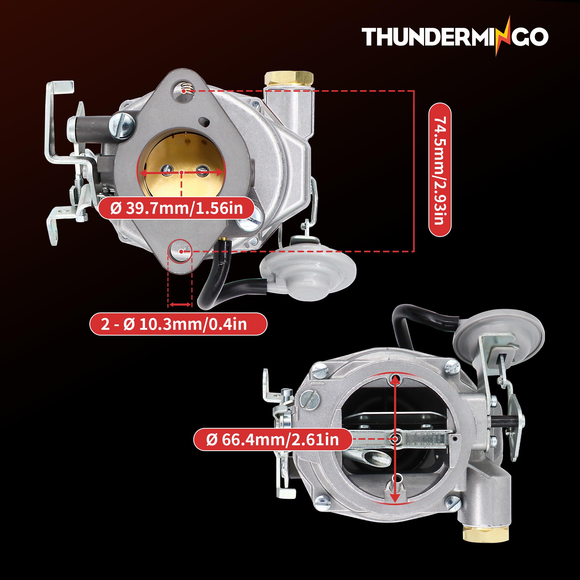 Amazon.com: THUNDERMINGO New 1 Barrel Carburetor for Rochester BV
