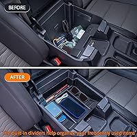 Vista 4 de TOPINSTALL Bandeja Completa de 2 Capas de Tamaño Completo 22-26 Compatible con SilveradoSierra 1500 Renovado 2022-2026 y Chevy SilveradoGMC Sierra