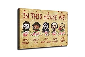 In This House We Love Halloween Sign: The Epitome of Spooky Home Decor