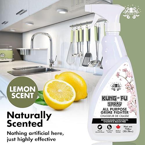 Miniatura 5 de KUNG-FU SPRAY 750ML Desengrasante natural multiusos y combatiente de la suciedad, a base de plantas y minerales