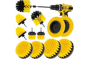 13-Piece Drill Brush Attachment Set: Your Ultimate Power Cleaning Companion
