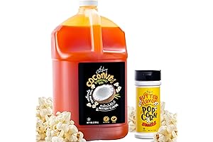 The Candery Coconut Popcorn Popping Oil: An Authentic Theater Butter Flavor Experience