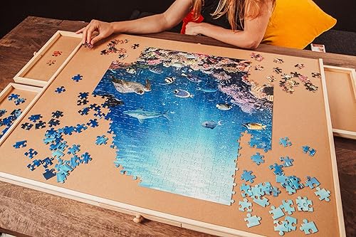 Miniatura 3 de Under the Sea Coral Reef - Rompecabezas de 500 piezas para adultos y niños  Tablero interactivo para el cerebro, juguetes educativos y juegos para
