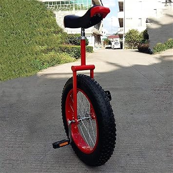 Balance Training Unicycle 20/24 Inch Wheel Unicycle For Tall Adults With Alloy Rim And 150kg Load Capacity