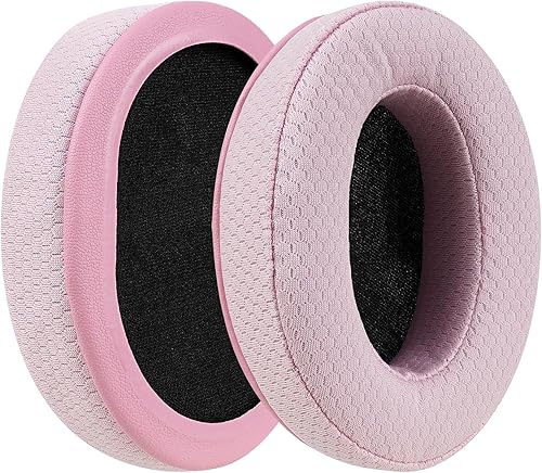 Miniatura 2 de Geekria PRO - Almohadillas de repuesto de tela de malla extra gruesa para Logitech G Pro, G Pro X, G Pro X 2, G Pro X Edición League of Legends,