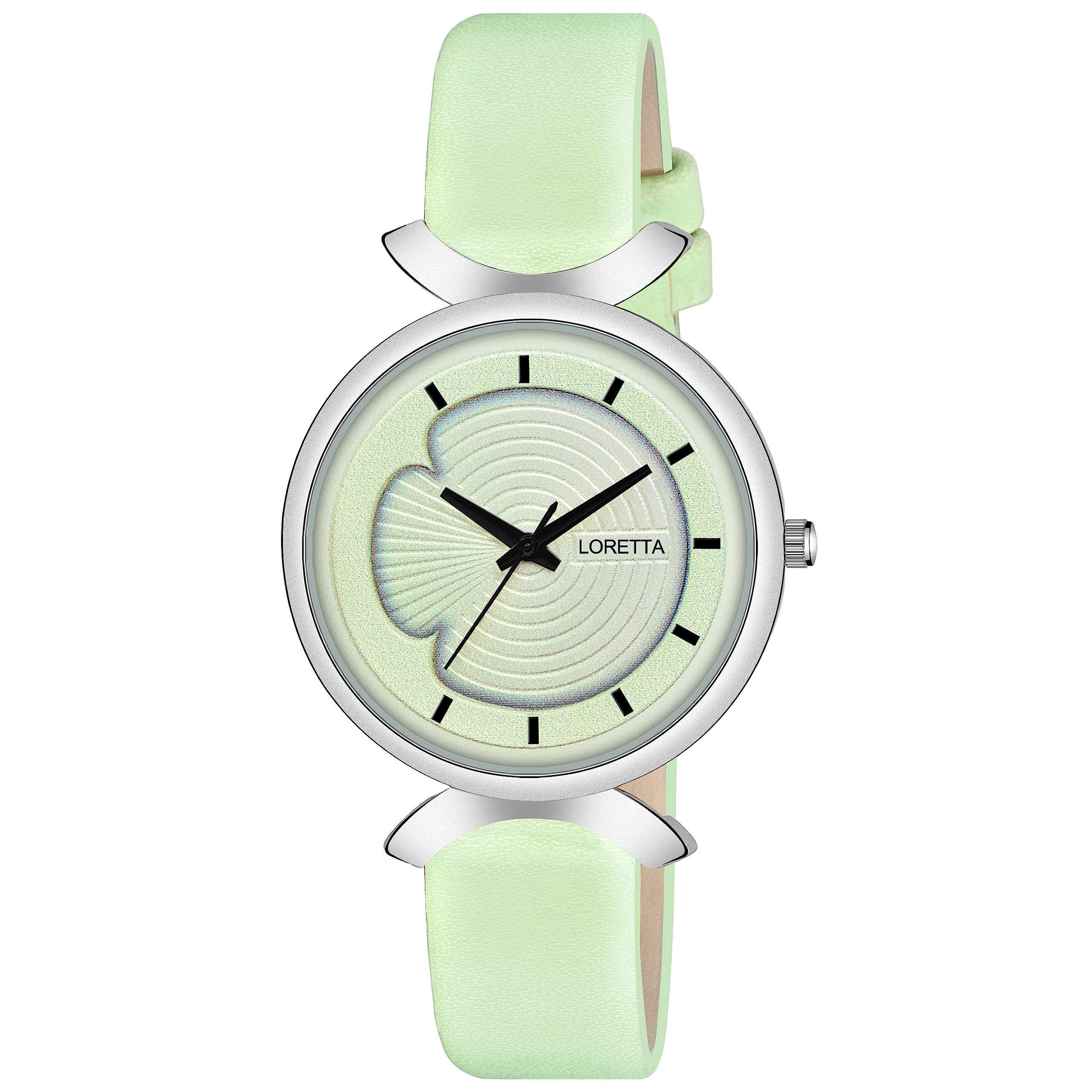 Loretta Stylish LT-3006 Leather Belt Black Slim Dial Women Analog Watch for Girls (Green) (B0CSWN4BR7) Amazon Price History, Amazon Price Tracker