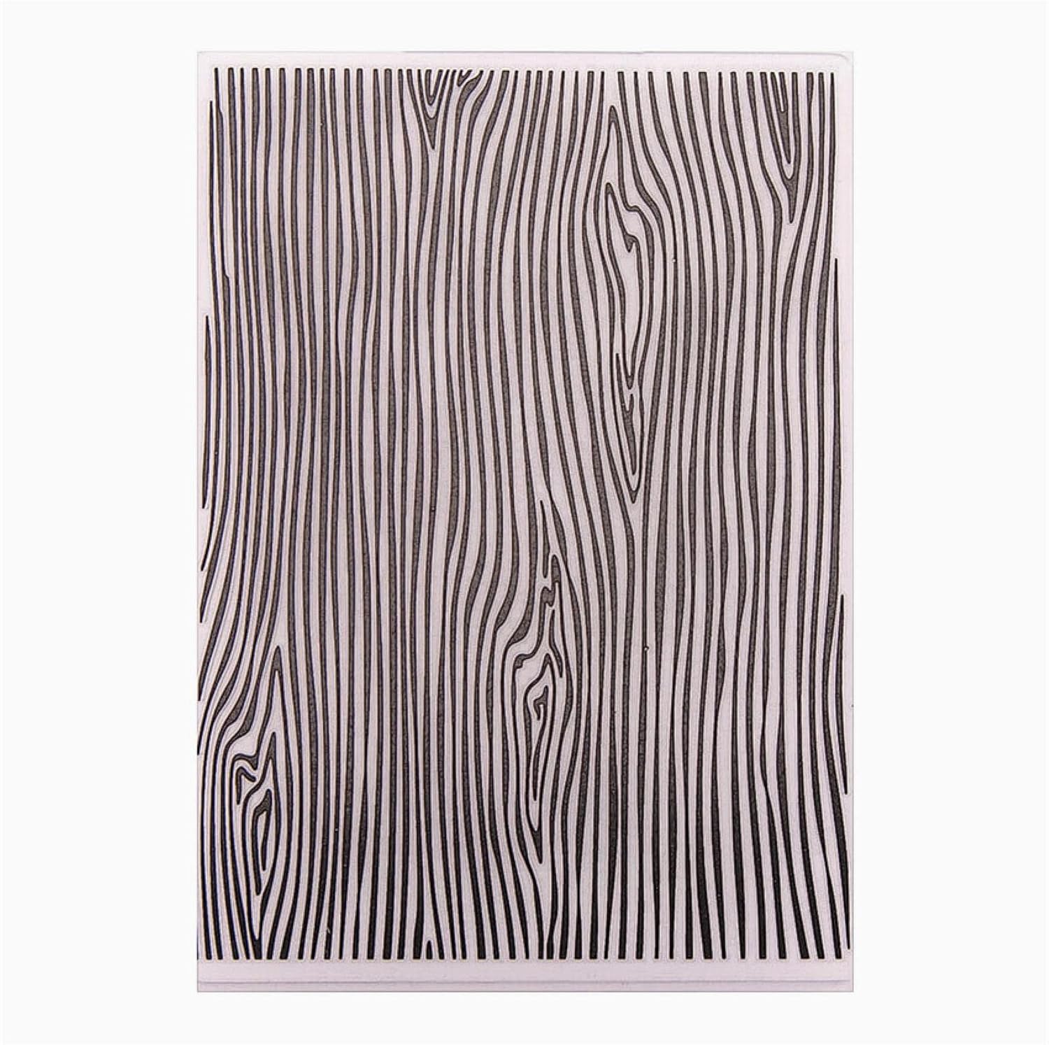 3D Plastic Embossing Folders, Embossing Folder Wood Grain 10.5x14.8cm for Paper Craft Scrapbooking Card Making DIY