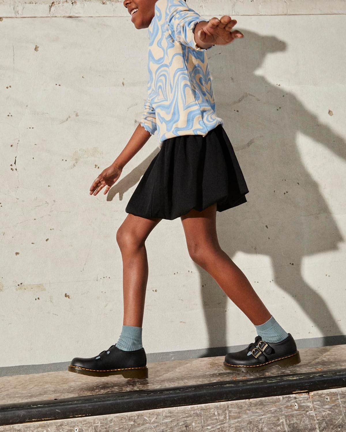 Dr. Martens Baby-Girls 8065 Mary Jane (Little Kid/Big Kid) - Image 5