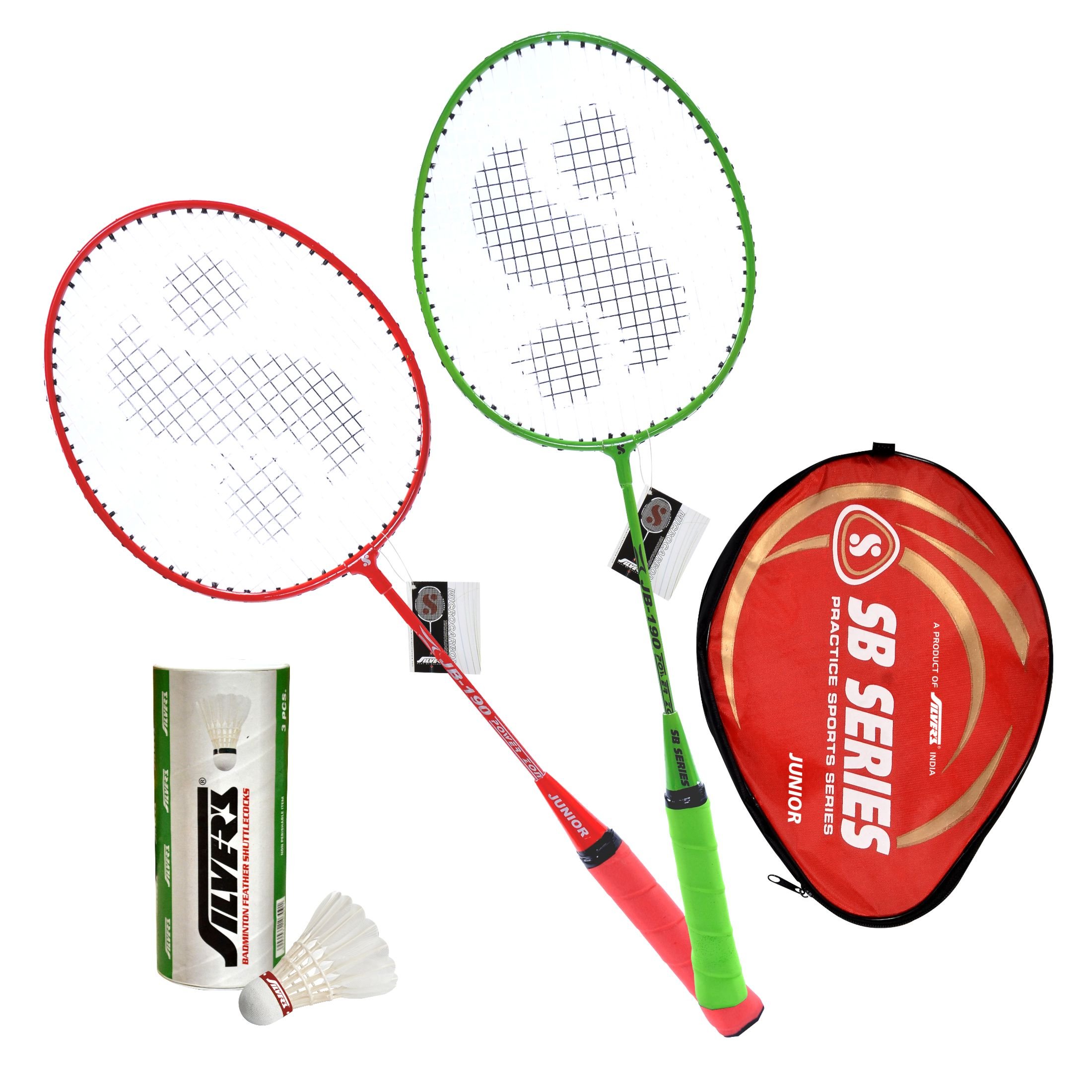 Silvers Alloy Steel Junior Jb-190 Combo2 Badminton Kit (B01I1T1CWQ) Amazon Price History, Amazon Price Tracker