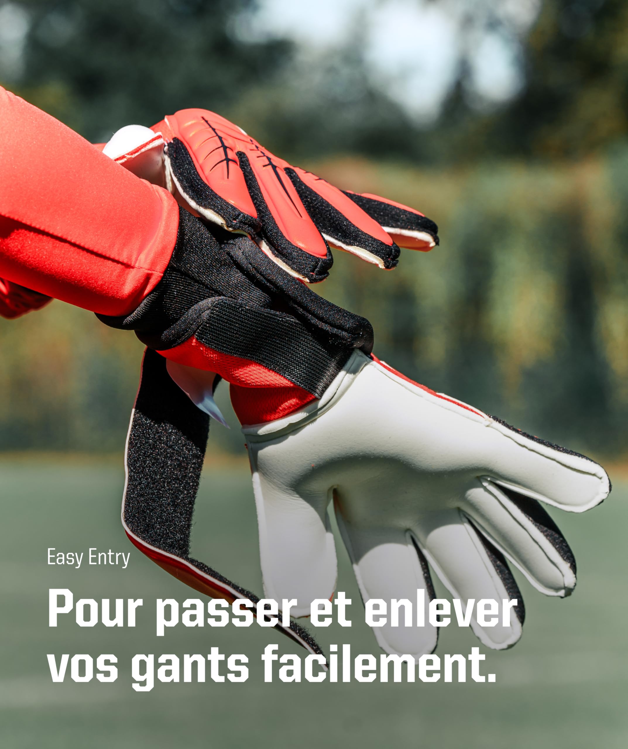 T1TAN Gants de Gardien Enfants - Gants de Gardien de But sans protège-Doigts - pour Le Professionnel de l’Avenir - Taille 4-6