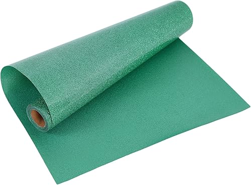 Miniatura 5 de Rollos de vinilo de transferencia de calor HTV con purpurina dorada de 12 pulgadas por 5 pies, rollo para planchar en camisetas y siluetas, fácil de