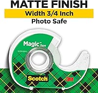 Vista 2 de Scotch Cinta mágica, invisible, reparación de tarjetas de Navidad y uso como suministros de envoltura de regalo para Navidad, 6 rollos de cinta