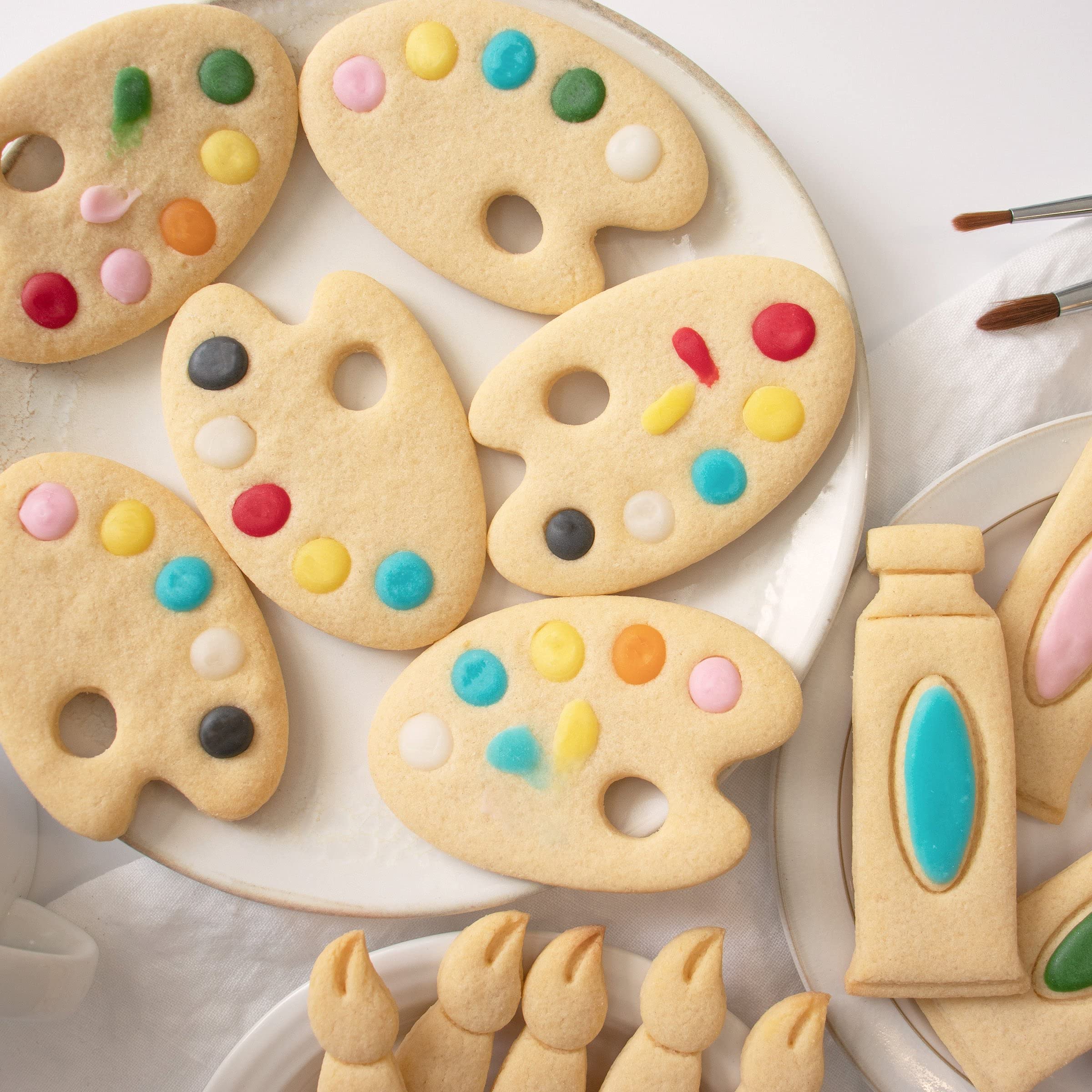 Amazon | BAKERLOGY アーティストパレット クッキー型｜焼き菓子や