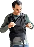 Moby Cloud Ultra-Light Hybrid Carrier | Baby Carrier for Mothers, Fathers and Caregivers | Baby Carrier Newborn to Toddler | Baby Holder Can Carry Infants up to 33 lbs | Lightweight | High Rise