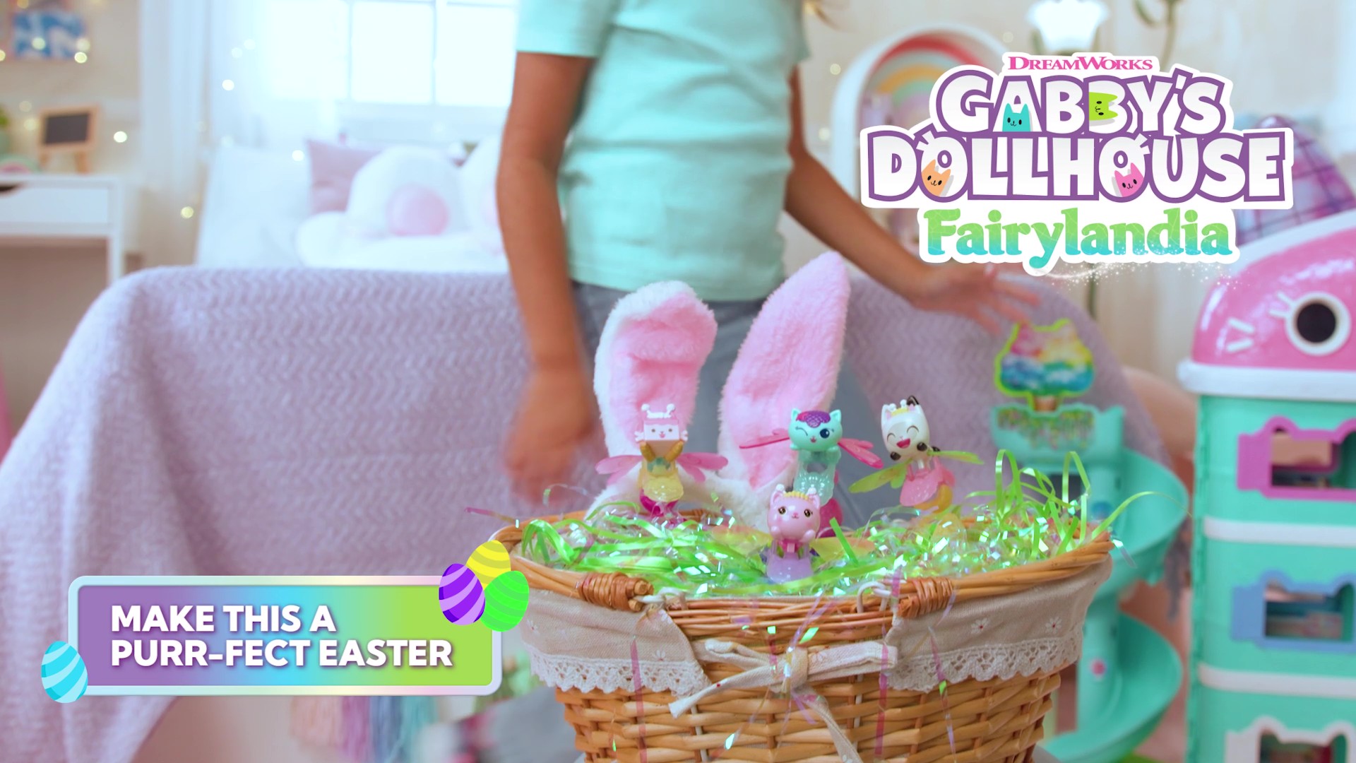 Amazon.com: Gabby's Dollhouse Fairylandia, Kitty Fairy & Pandy