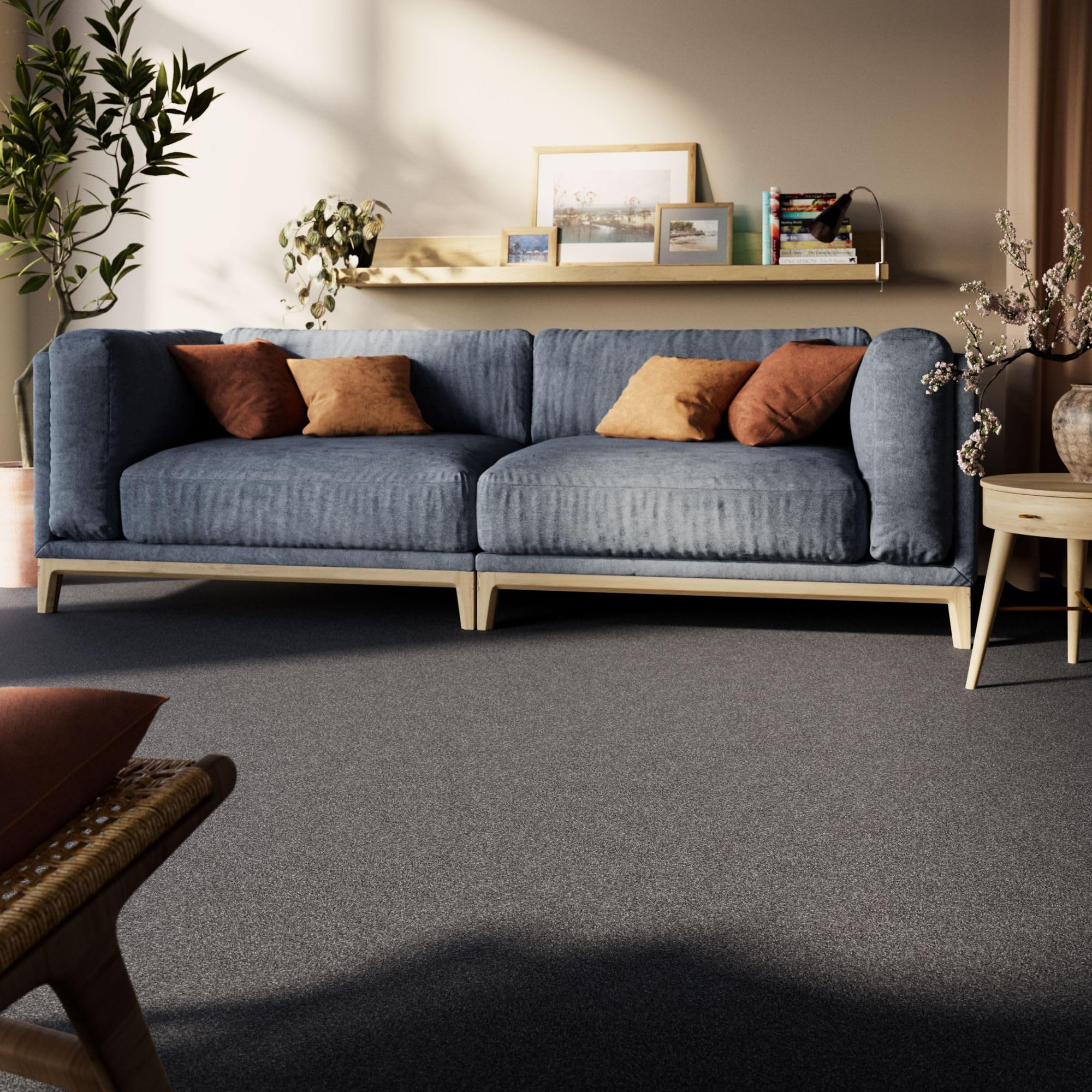Teppichboden Cambridge Young in Grau, GUT Siegel Zertifiziert, Größe: 300x500 cm