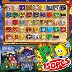 Blocs magnétiques 150 PCS Blocs de construction magnétiques, 3+ STEM Jouets sensoriels Montessori, Cube magnétique pour 3 4 5 6 7 8 9 10 11 12 8-12 ans garçons & Cadeaux d'anniversaire pour filles (150 PSC)