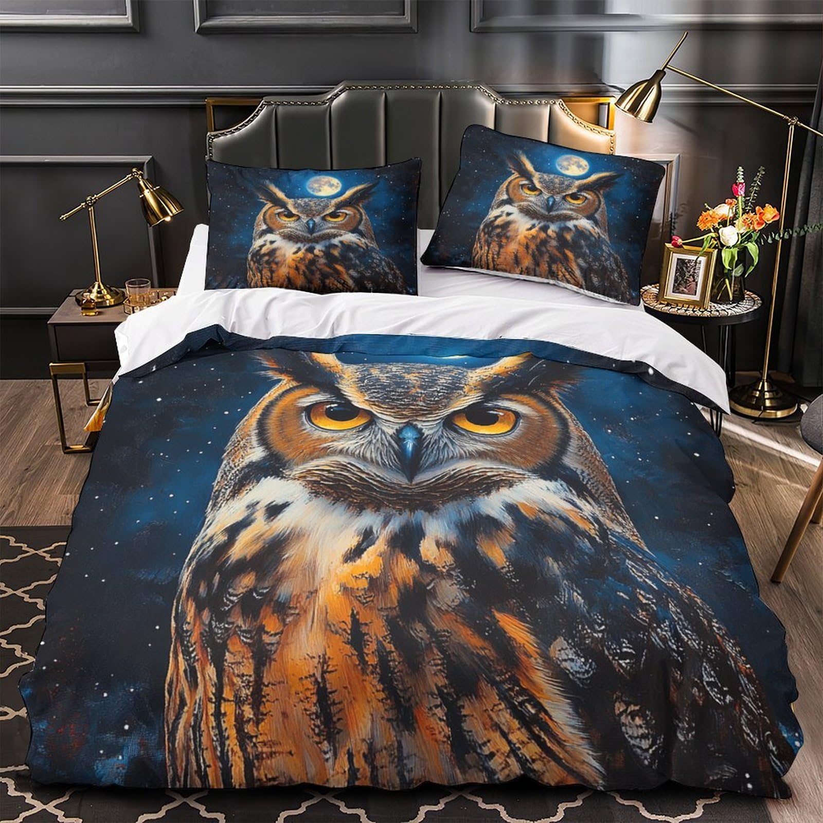 Housse de couette microfibre respirante 220x240 fantastique avec taies