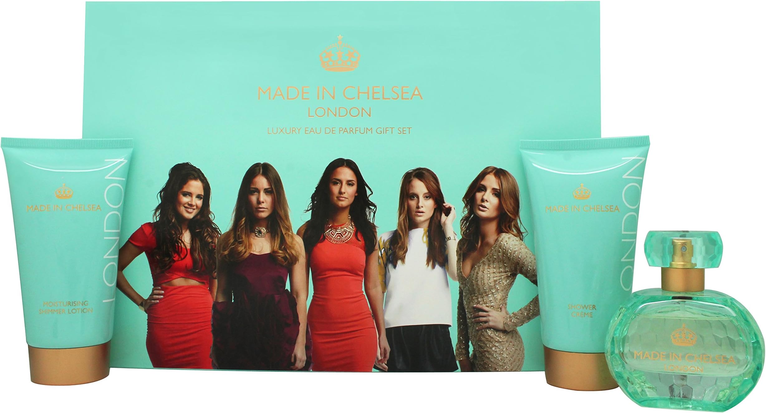 MADE IN CHELSEA Trio Set Contains EDP 50 ml/Shimmer Lotion 150 ml/Shower Crème 150 ml