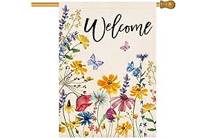 Baccessor Summer Welcome Outdoor Flags 28x40 Double Sided