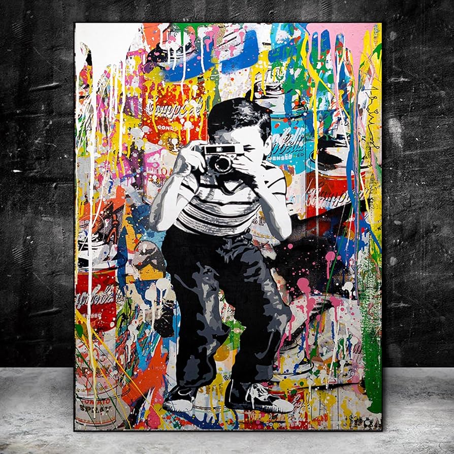 No.244♡半額祭♡キャンバスアート　ストリートアートポスター　バンクシー No.244♡半額祭♡キャンバスアート ストリートアートポスター