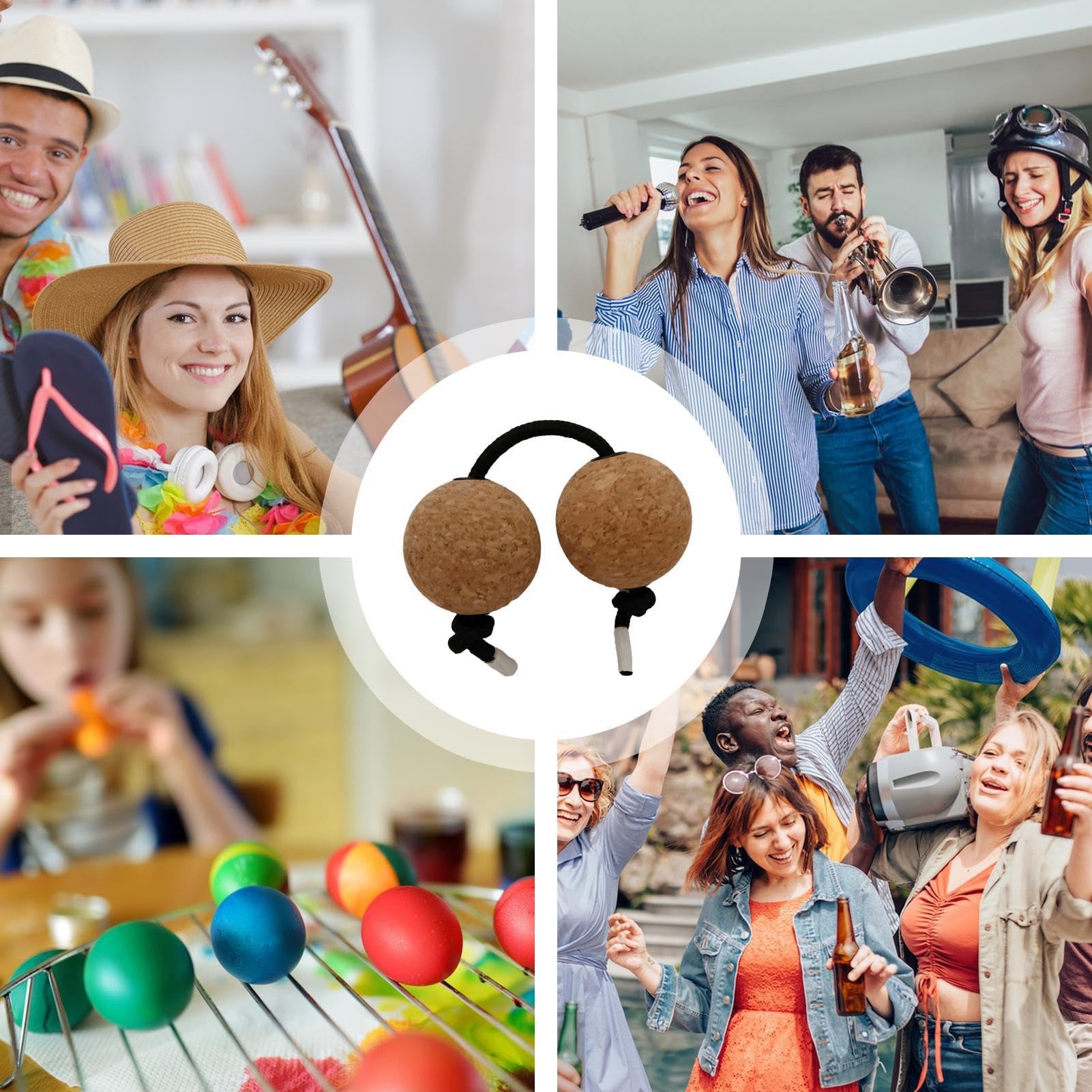 Instrument De Musique Percussion De Boule Rythmique, Boule Rythmique Aslatuas - Shakers Instruments De Musique Adulte