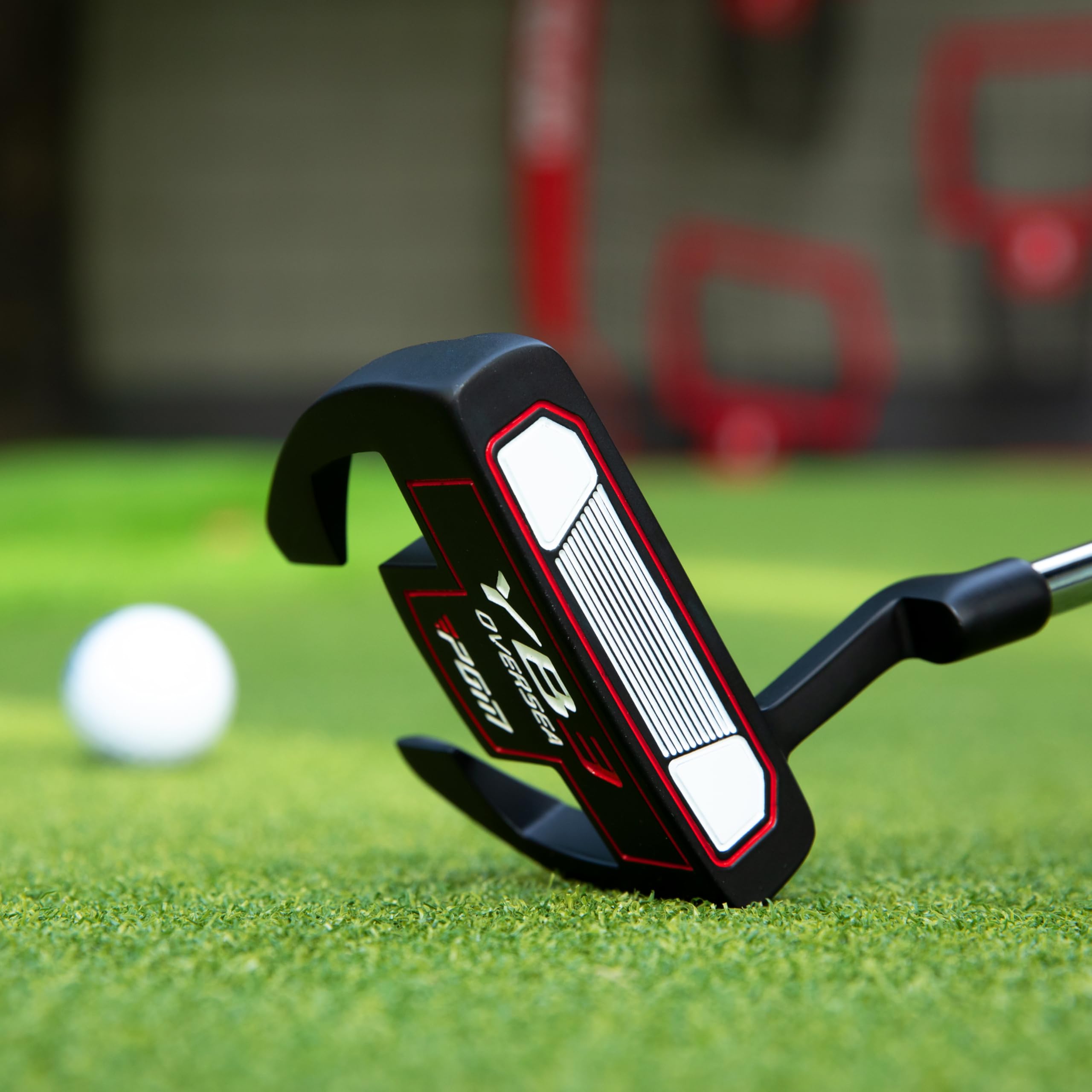 PGM Golf-Putter für Damen und Herren, Anti-Verdreh-Schlägel-Design mit Ausrichtungsführung und abgestuftem Schaft, niedriger Schwerpunkt für glatte, präzise Putts
