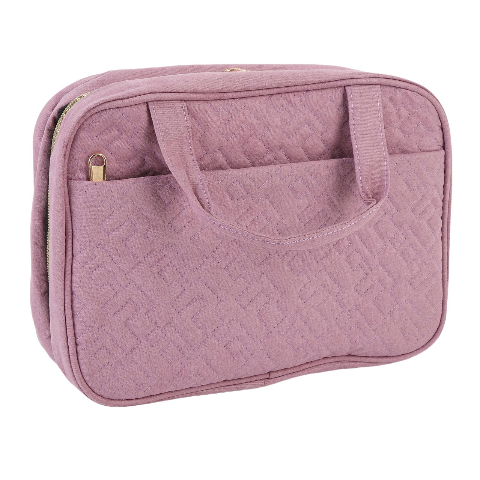 Borsa Toilette Viaggio, Borsa per Cosmetici con Gancio per Appendere (Purple) | Design a prova di acqua, borsa per il trucco da appendere per contenere shampoo, balsamo, pennelli, cosmetici