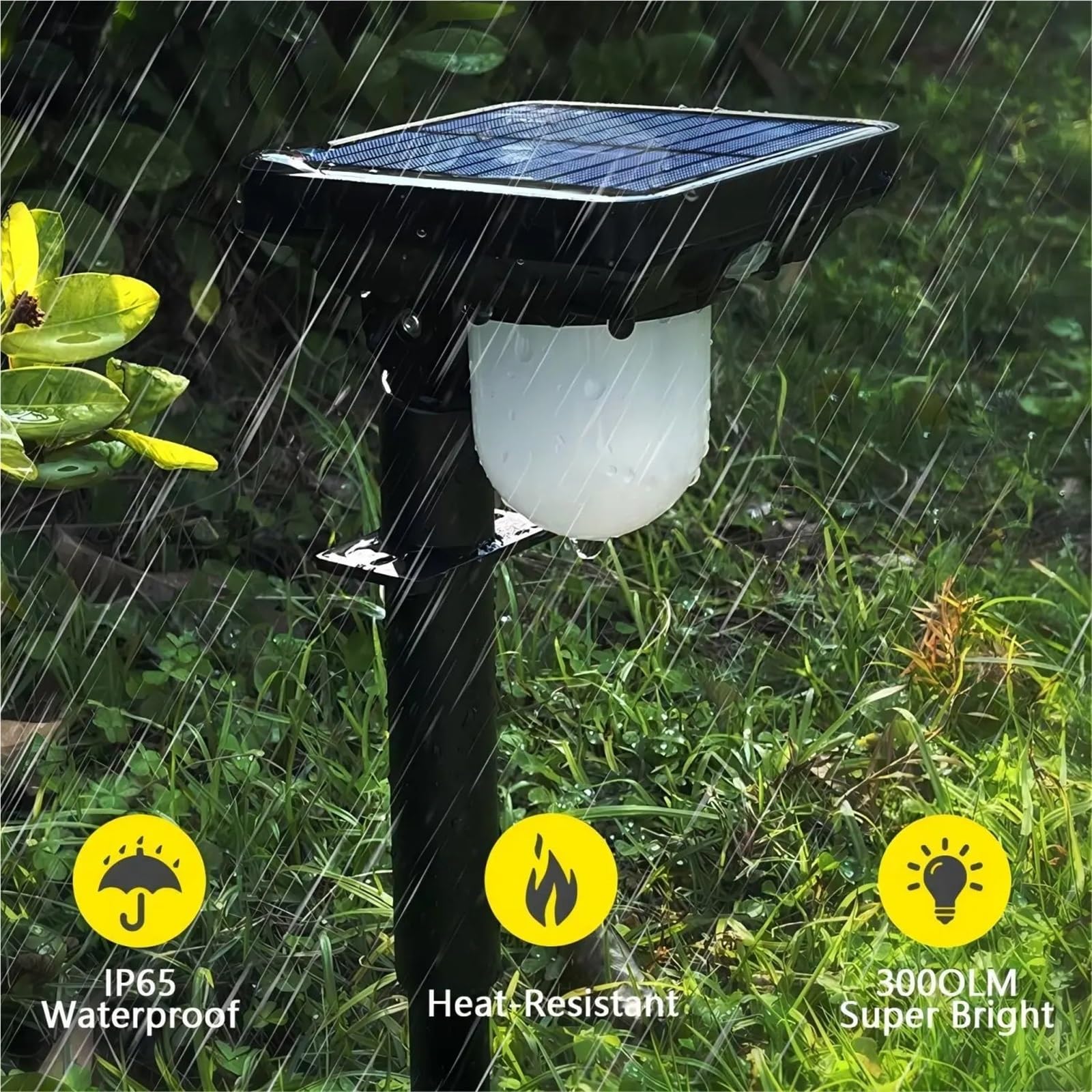2/4 szt. Światło solarne na zewnątrz, ogród, zasilany energią słoneczną, wodoodporny czujnik ruchu, oświetlenie ścieżki, oświetlenie krajobrazu, podwórko, trawnik, 4 szt