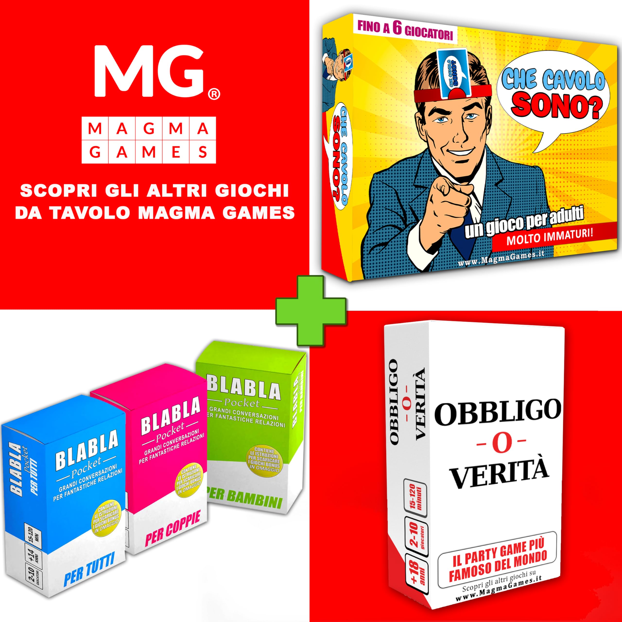 Magma Games | CARTE PER BERE - Giochi da Tavolo Adulti Alcolici - Drinking Game - Regali Simpatici e Divertenti - Idee Regalo per Lei e Lui, per Natale, Amica, Amiche