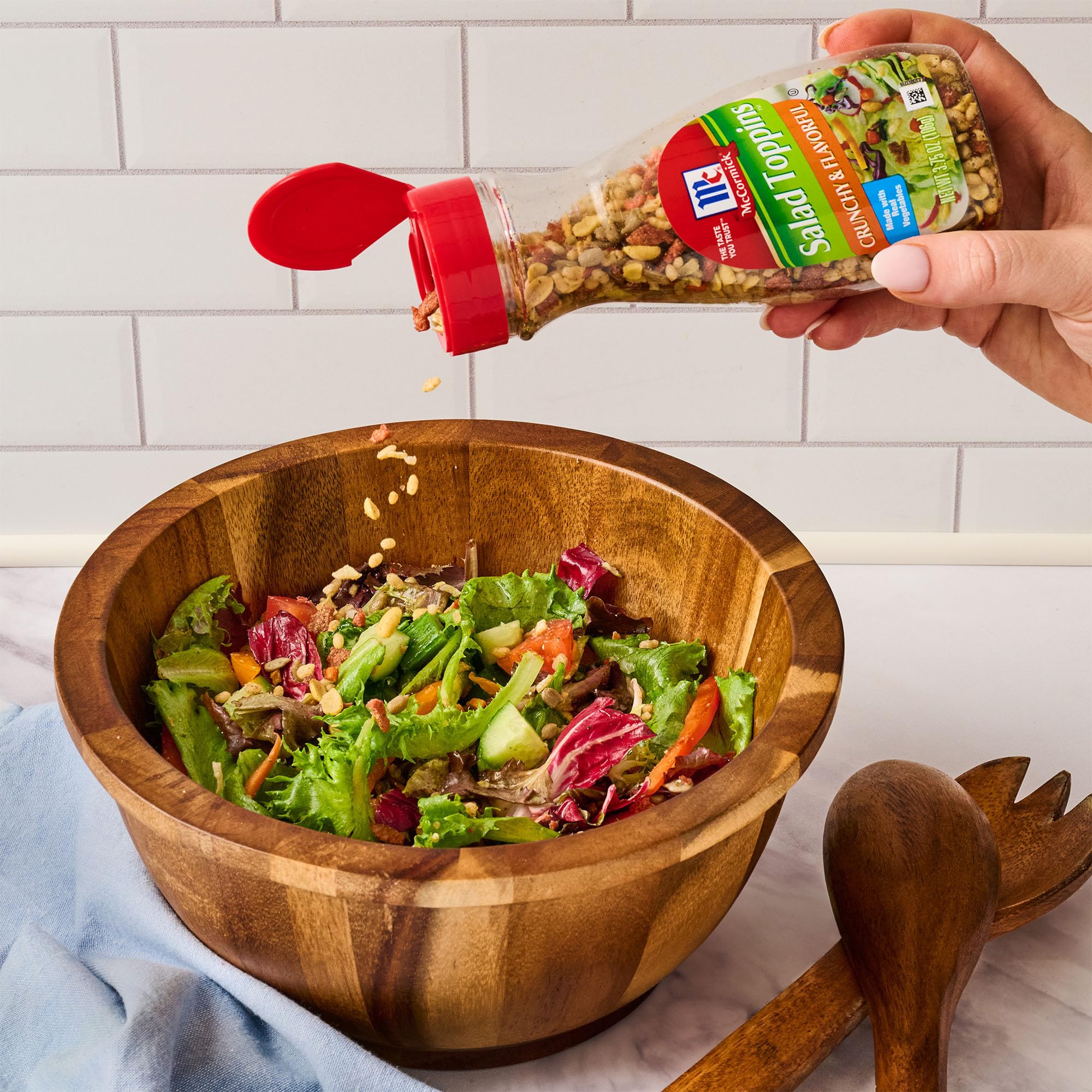 McCormick Salad Toppins, Crunchy and Flavorful, 3.75 Ounce Unit by