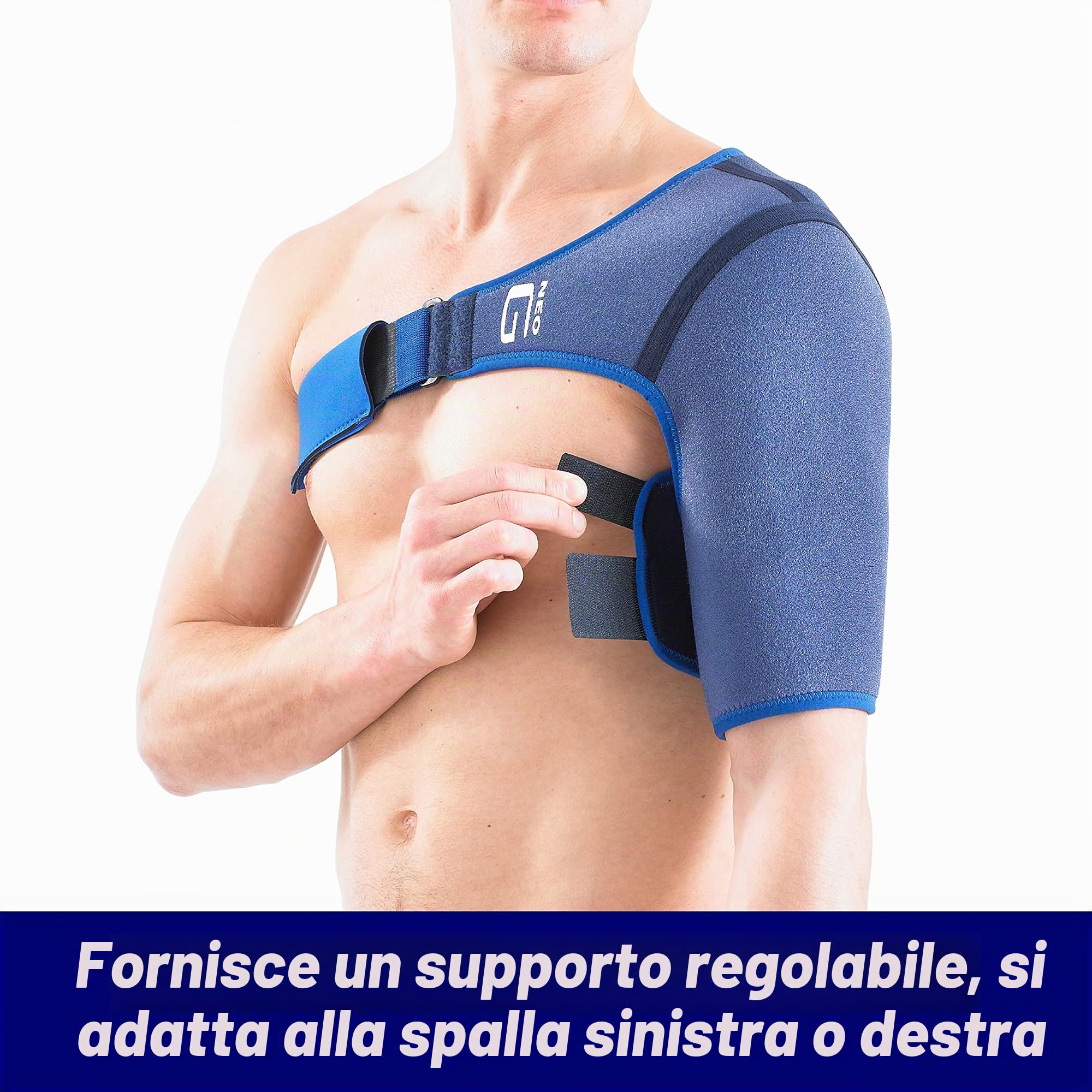 Neo-G Supporto per spalla per cuffia dei rotatori, spalle lussate, sollievo dal dolore alla spalla, artrite, tutore per spalla per uomini e donne, cinghia di compressione regolabile, dispositivo