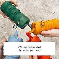 Vista 3 de TUSHY Bidé de viaje: plegable y expandible para una portabilidad discreta Limpieza refrescante para el hogar, camping, al aire libre y viajes