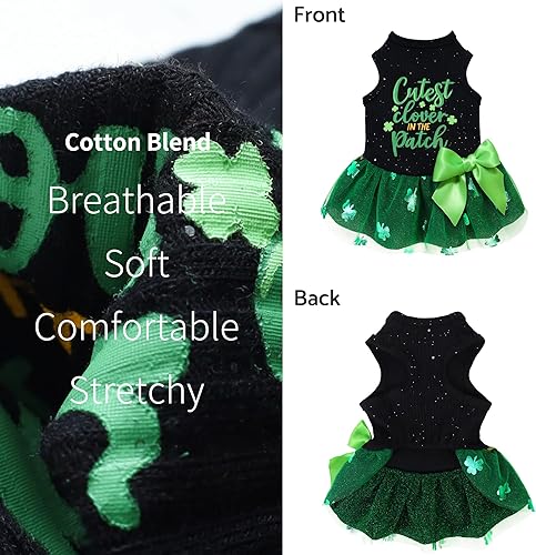 Miniatura 5 de Fitwarm Cuter Than Cupid - Vestido de tul para perro, traje de San Valentín, ropa de perro para perros pequeños y niñas, ropa divertida para perros,