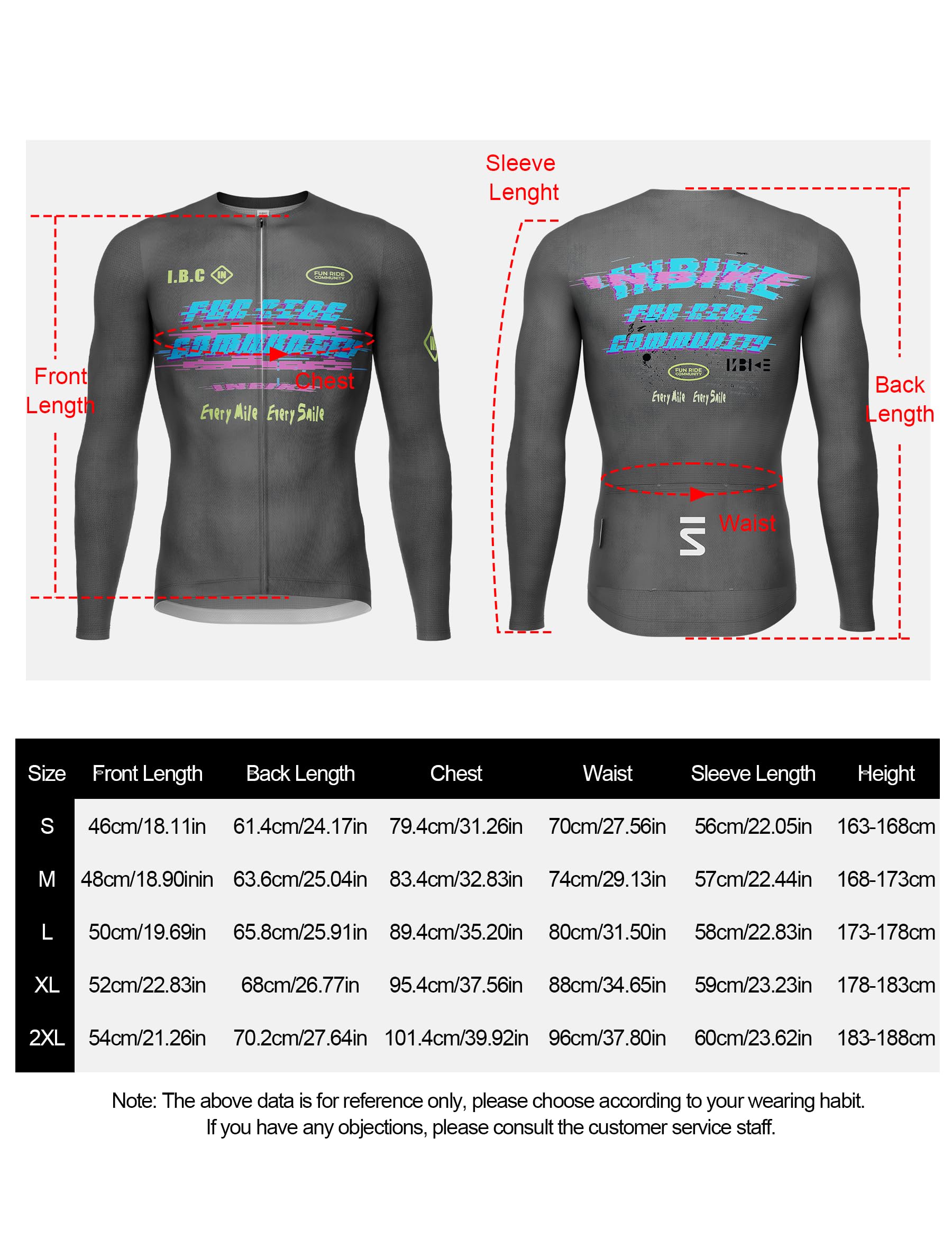 INBIKE Maillot de Cyclisme Hommes Vélo d'été à Manches Longues pour Homme Haut de Sport Serré Respirants et Absorbants