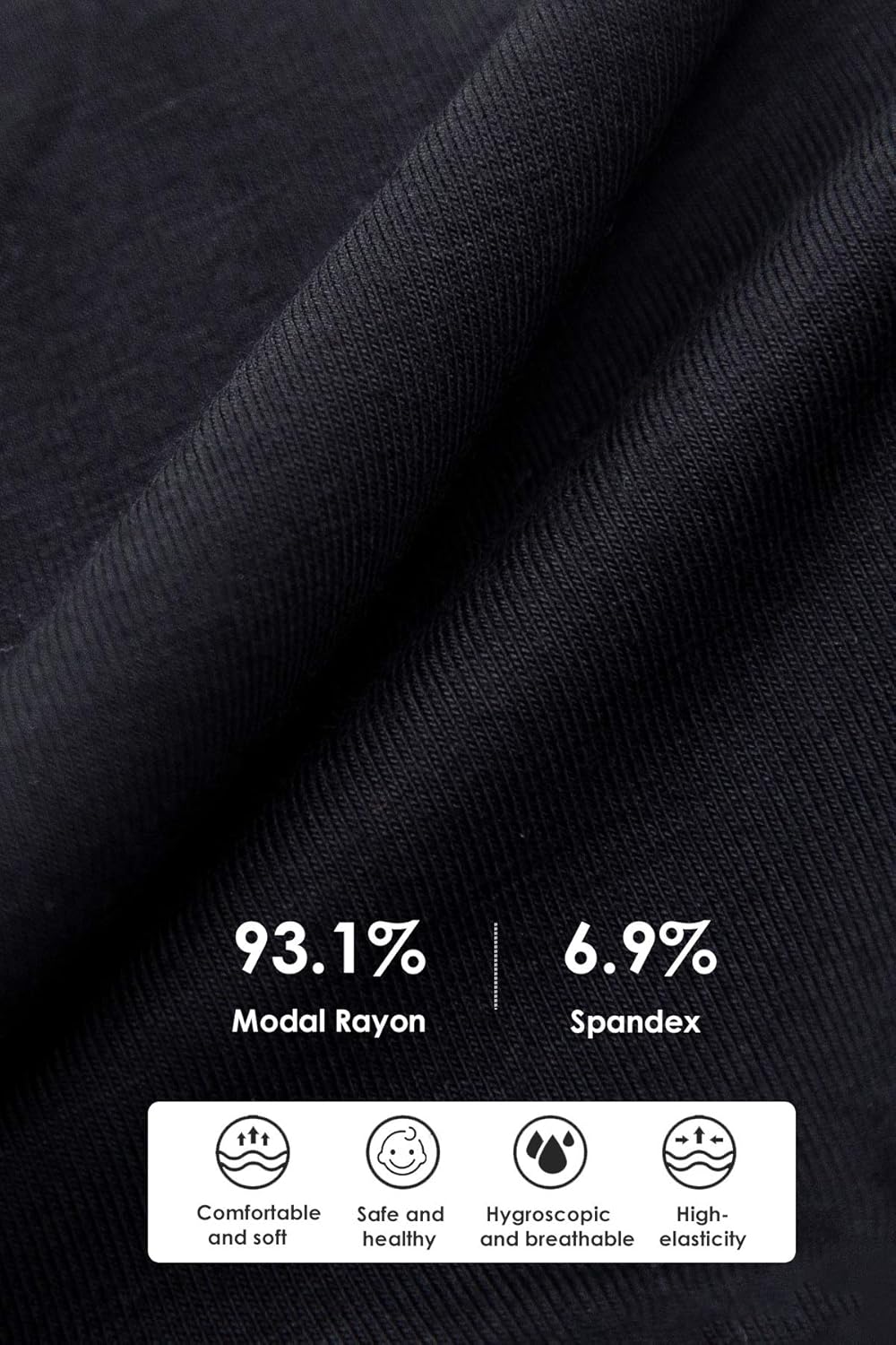 Smallshow Women's Maternity Shirts Long Sleeve Pregnancy Clothes Tops 3-Pack - Image 7