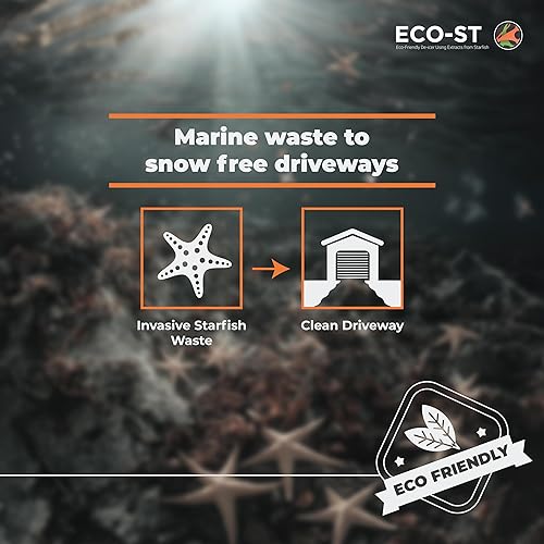 Miniatura 5 de Star'sTech ECO-ST - Derretimiento de hielo con extracto de estrella de mar, seguro para concreto, ecológico y seguro para mascotas, derretimiento de