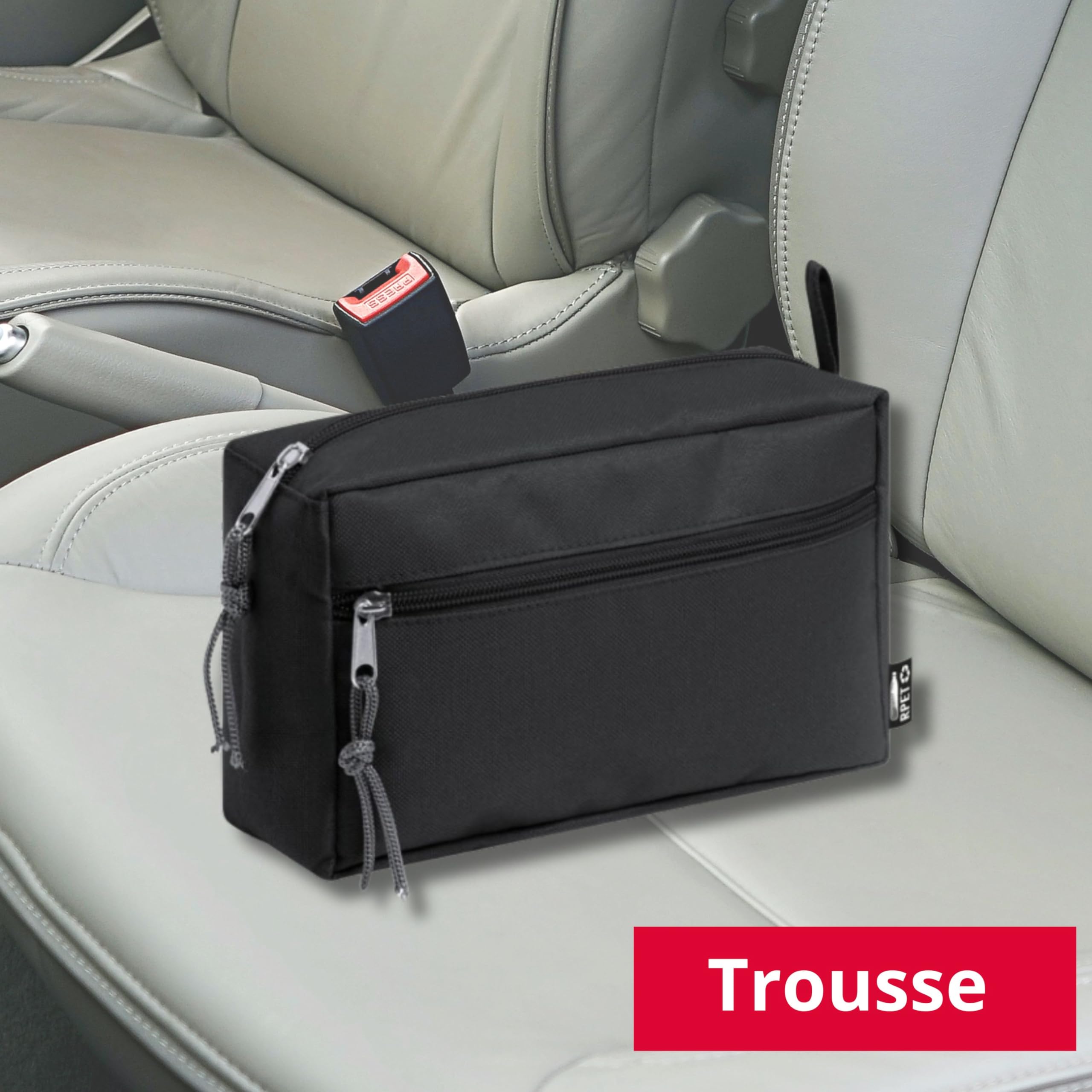 Kit d’Urgence et Sécurité Automobile : Balise V16 Géolocalisée Homologuée DGT 2026, Gilet Réfléchissant, Marteau de Sécurité Multifonction, Coupe-Ceinture, Lampe LED et Pochette Compacte