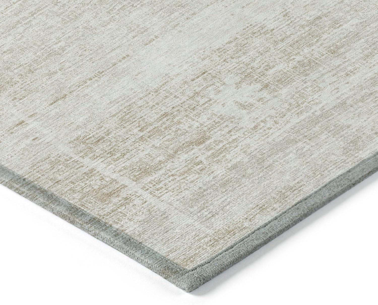 Addison Rugs Chantille ACN747 Ivory 9' x 12' Indoor/Outdoor, Machine Washable, Easy Clean, Non Shedding, Bedroom, Living Room, Dining Room, Kitchen, Patio Rug