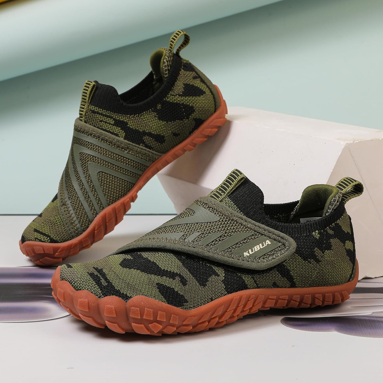 KUBUA Kids Hiking Water Shoes Boys Girls Barefoot Shoes Multifunctional Tennis Sneakers Toddler Little Big Kid - Image 9