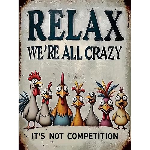 ijbnhd Chicken Diamond Art Kits for Adults Diamond Painting Kits 12x16inch | 5D Relax Diamond Painting Kits for Adults, Round Full Drill Gem Art Kits for Beginners DIY Chickens for Wall Decor