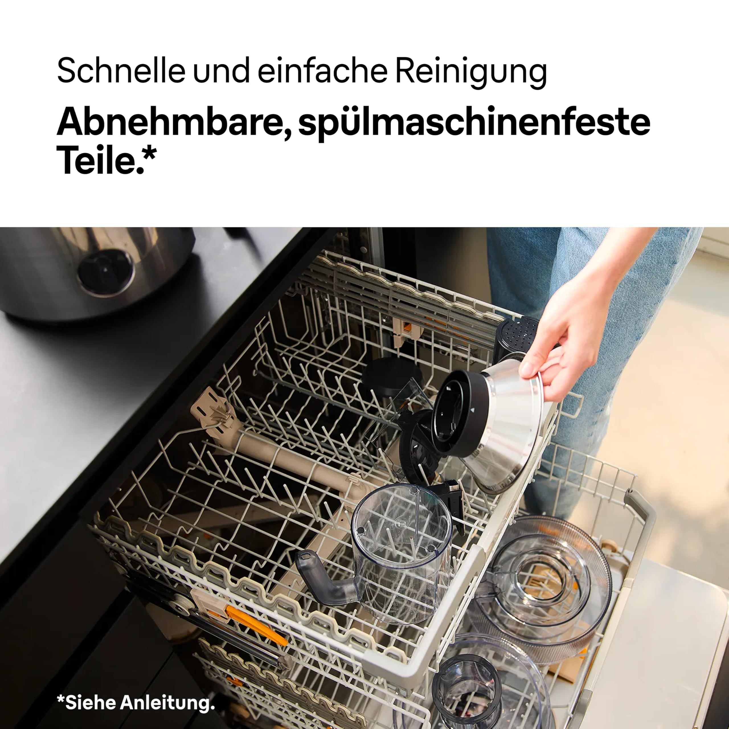 Braun MultiJuice 7 SJ700, Zentrifugalentsafter mit ColdXtract-Technologie, 75 mm Einfüllöffnung, 2L Fruchtsaftbehälter, Anti-Tropf-System, 4-faches Sicherheitssystem, Edelstahlfilter, 1000W, Grau