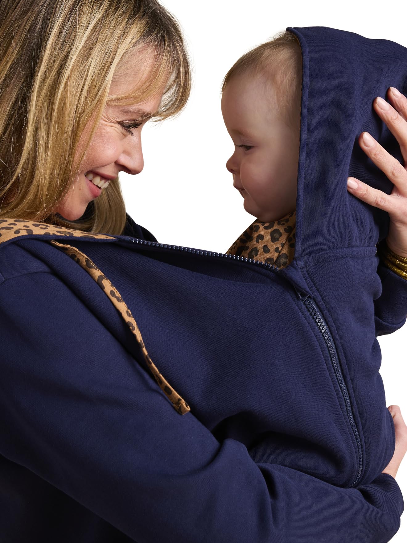 ENVIE DE FRAISE Sweat Zippé Évolutif avec Protège Bébé Coton Bio