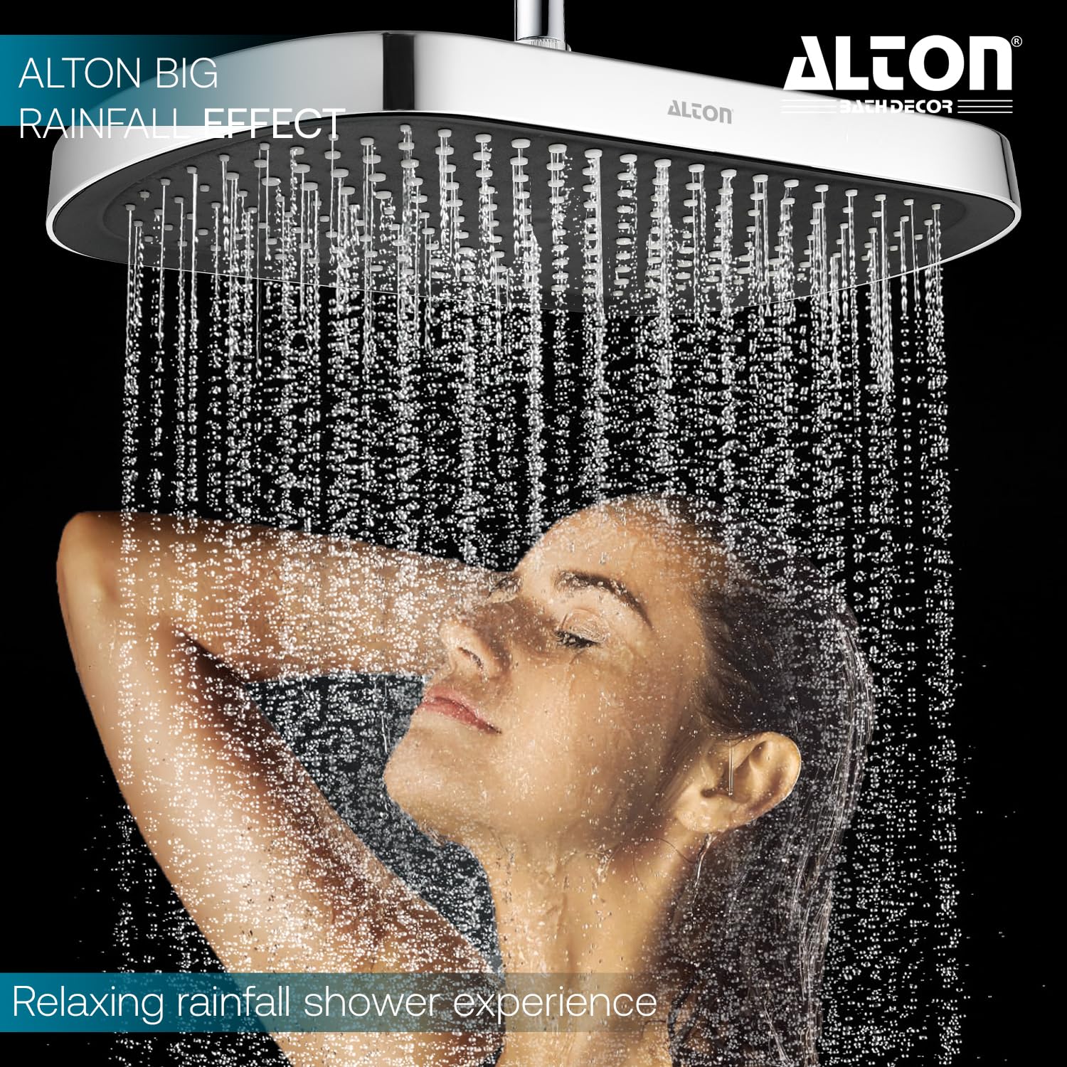 ALTON QDR5665, Brass, Concealed Body High Flow Diverter, Chrome 3