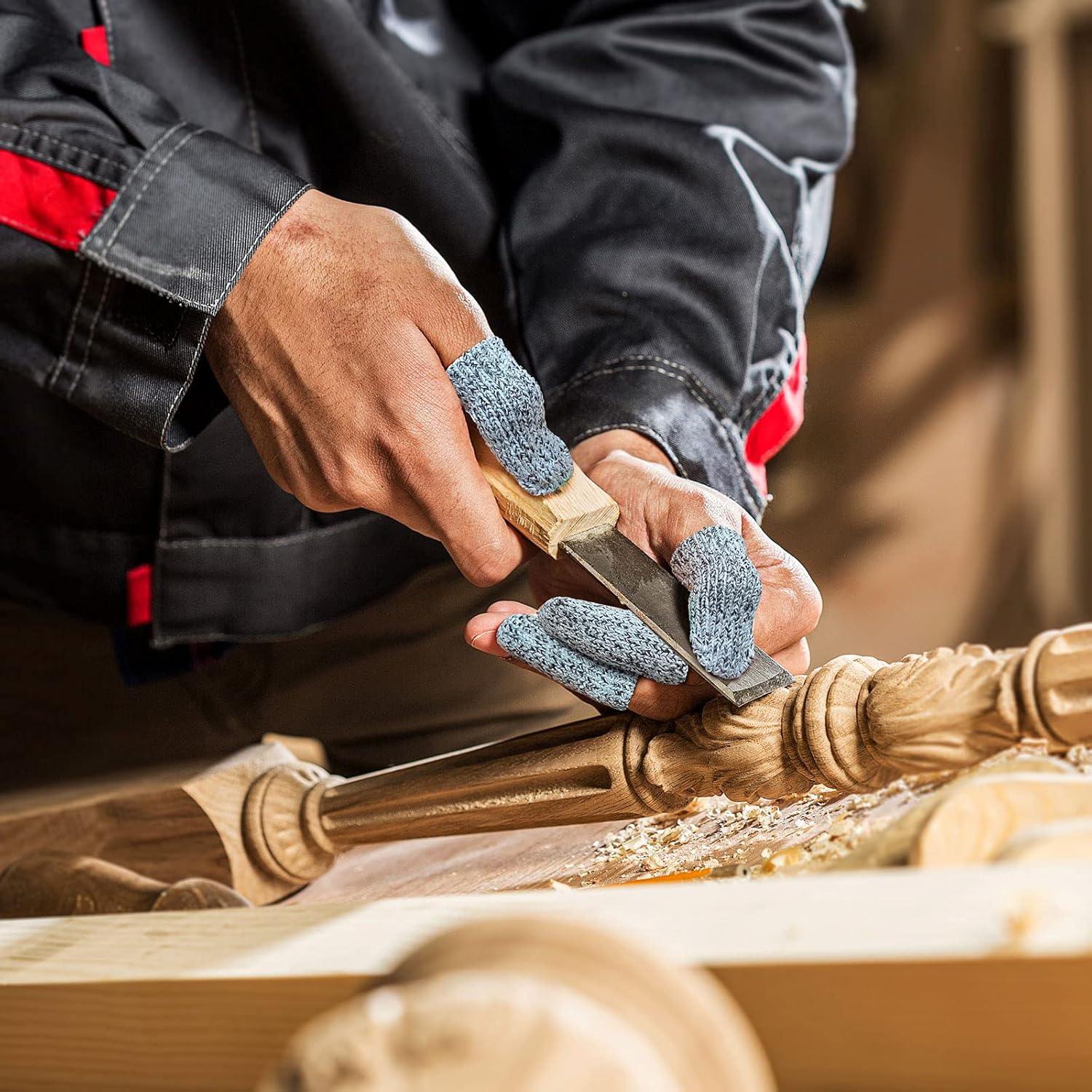 Uр Tо 60% оƒƒ Evridwear 20PCS Finger Cots Cut Resistant Finger Sleeves,Glove Life Extender, Thumb Protectors Finger Covers Fingertip Protector for Cutting, Handicrafts, Craft, Kitchen, Sculpture Blасk Frіdау - 70% оƒƒ Evridwear 20PCS Finger Cots Cut Resistant Finger Sleeves,Glove Life Extender, Thumb Protectors Finger Covers Fingertip Protector for Cutting, Handicrafts, Craft, Kitchen, Sculpture