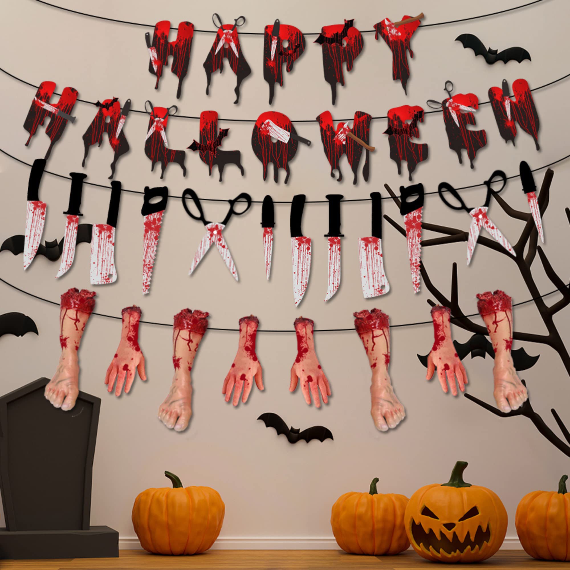 Bloed zak Halloween | Griezelige decoratie voor feest