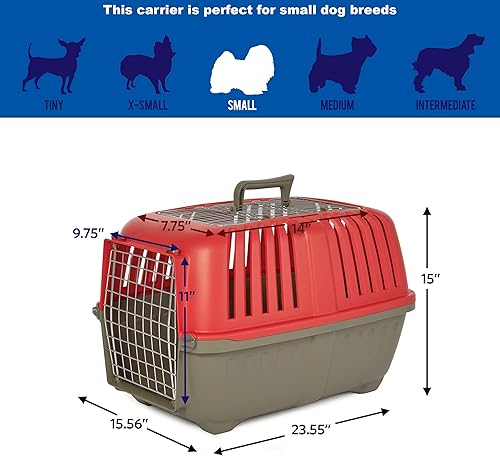 Miniatura 8 de MidWest Homes for Pets Spree - Transportador de mascotas de viaje, cuenta con fácil montaje y no el tedioso montaje de tuercas y pernos de la