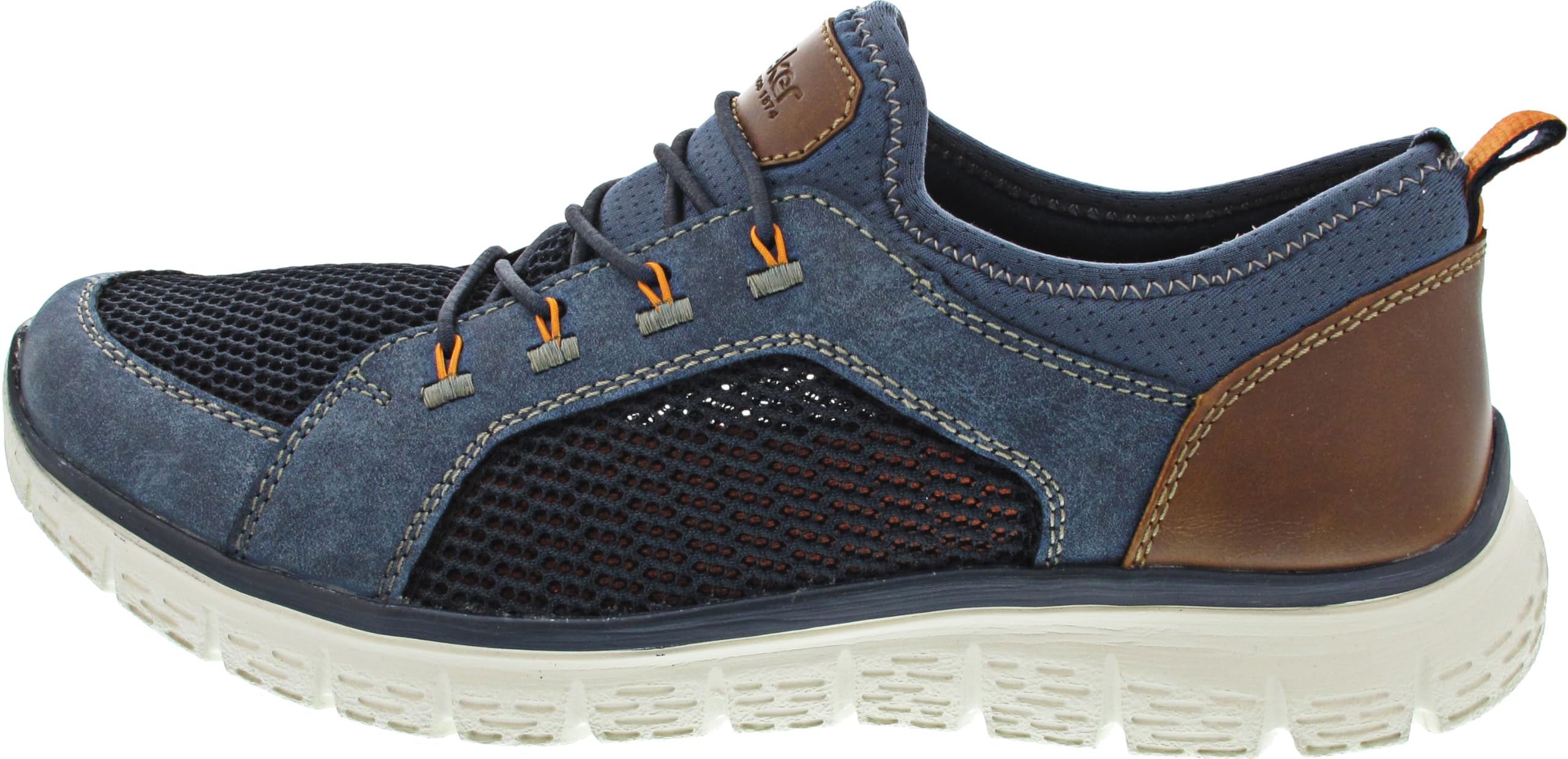 Rieker Slipper Blue, Blue 14, 8 UK