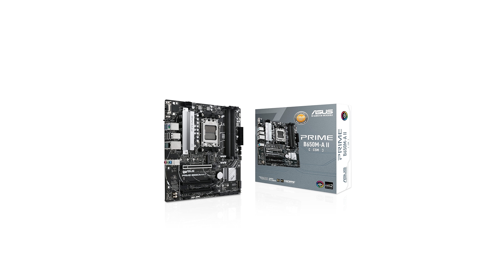 ASUS PRIME B650M-A Ⅱ CSM【訳あり/保証あり】 PRIME B650M-A WIFI II-CSM｜Motherboards｜ASUS Global