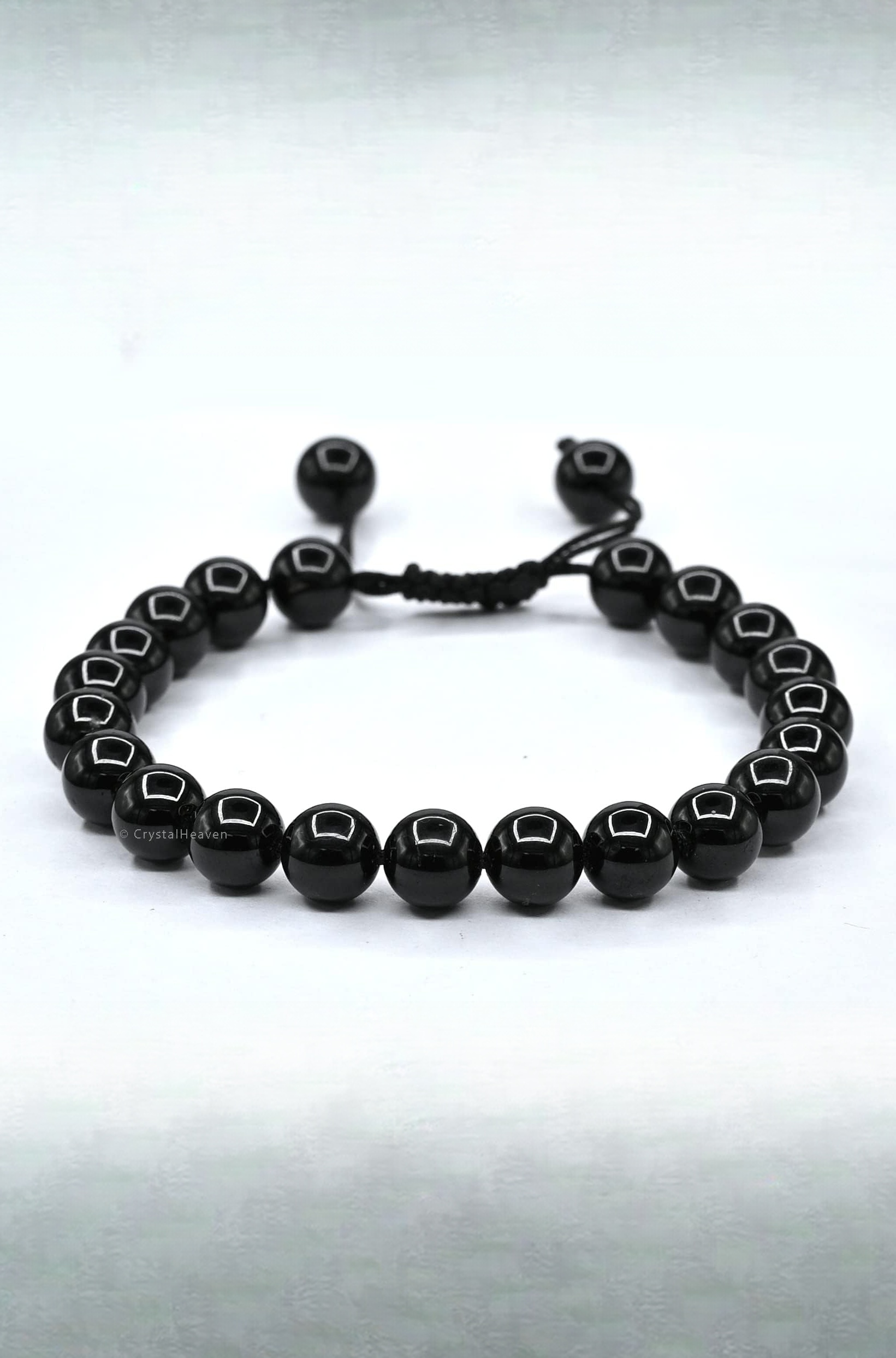 Natural Healing Crystal Bracelet for Women Men - AAA Grade Original Healing Gemstone Adjustable Bracelet for Yoga Reiki Meditation Feng Shui